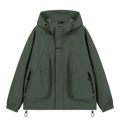New Waterproof Hiking Jacket Women Windproof Sports Coat Hooded Windbreaker Jackets Men Outdoor Ride Climbing Running Jacket