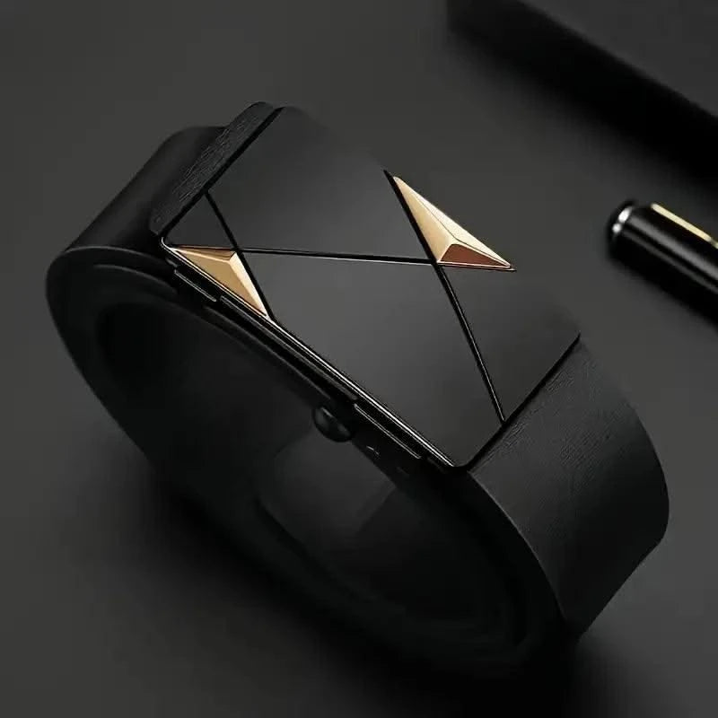 Mens Belts Quality Genuine Luxury Leather Belt