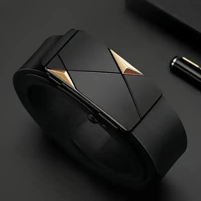 Mens Belts Quality Genuine Luxury Leather Belt