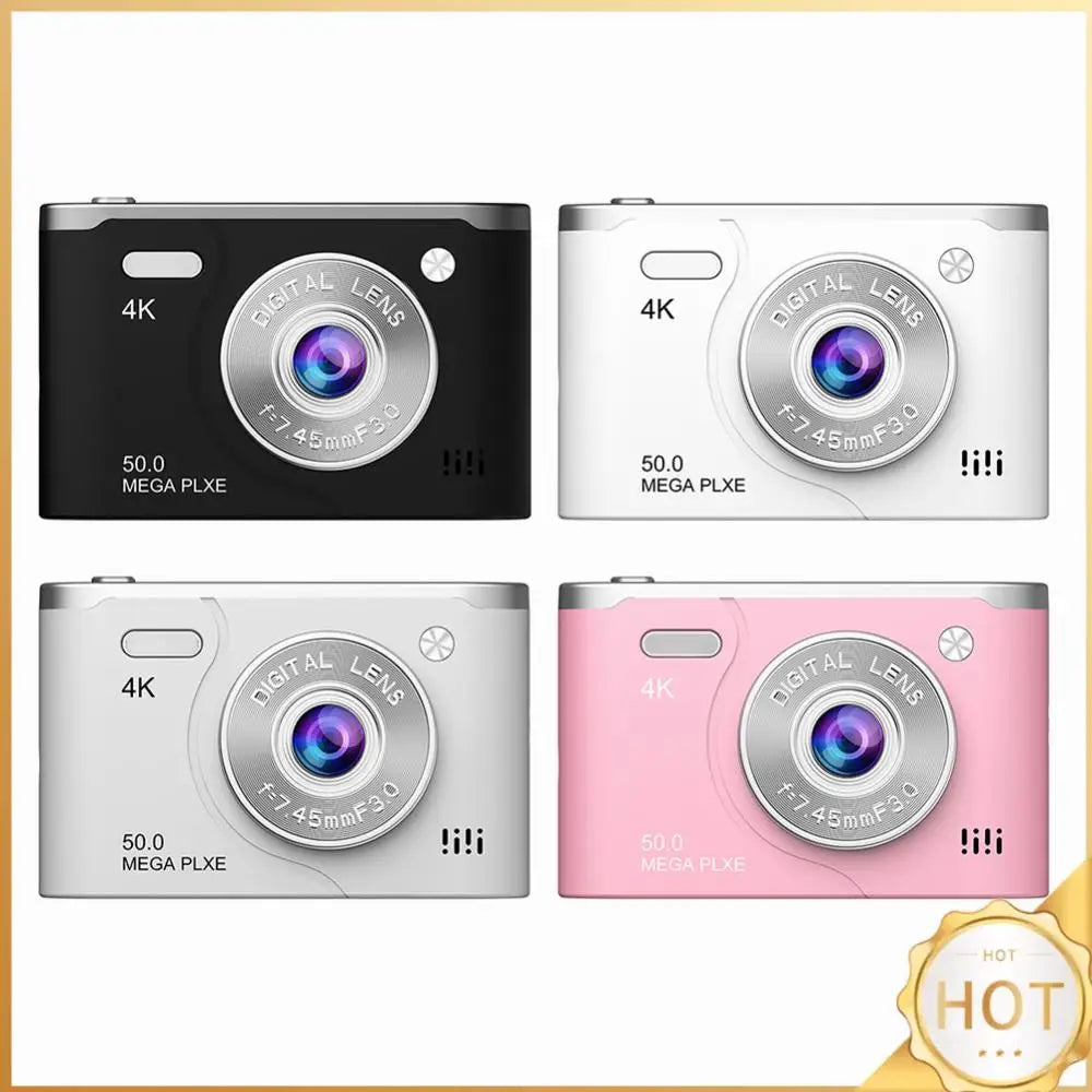 Digital Camera 8x Digital Zoom Portable Compact Camera 2.4inch LCD Photography Camera Photo Video Camera for Travel and Students