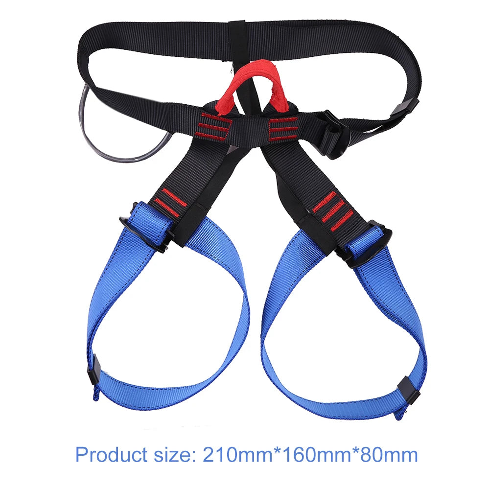Outdoor Aerial Rock Climbing Harness Waist Half Body Protecting Safety Belt