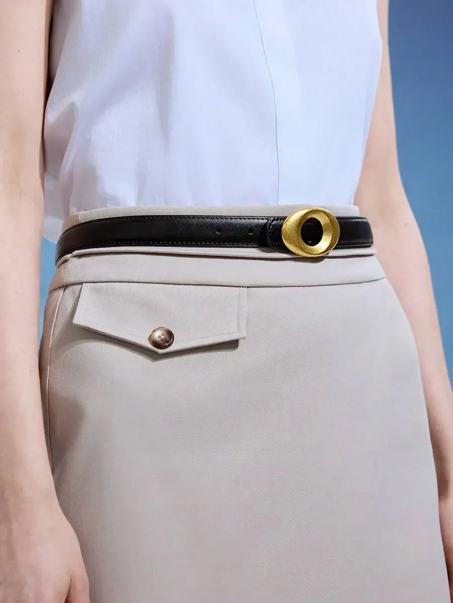 New genuine leather women's belt fashionable retro belt for women jeans dress women's belt business belt women