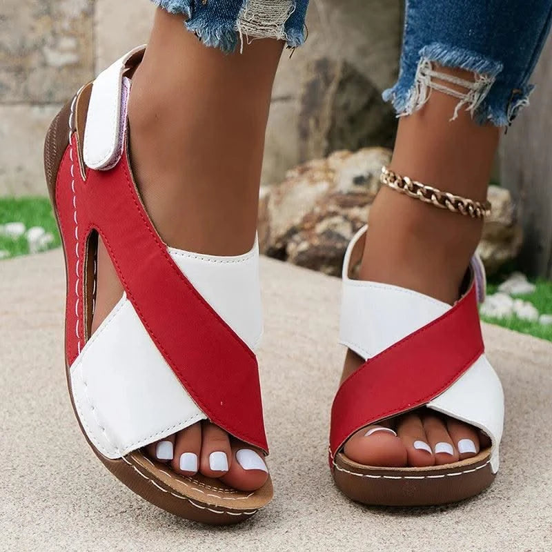 Summer Sandals Shoes Women Party Sandals For Women Outdoor Sandals Ladies Wedge Walking Shoes Beach Female Sandal Women Footwear