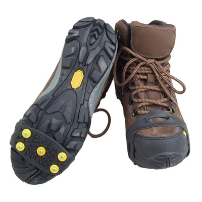 5-Stud Climbing Crampons Anti Slip Mountaineering Cleats Unisex Snow Claw Shoe Covers Walking Hiking Accessories