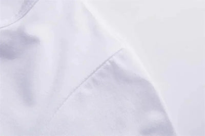 Women's Casual Crew Neck T-Shirt with White Bow Print Soft Polyester Fabric Medium Stretch All-Season Top Machine Washable