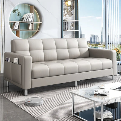Black Living Room Sofa Bed Foldable Sectional Corner Modern Sofa Designer Elegant Muebles Para Habitacion Home Furniture