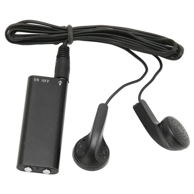 Rechargeable Recorder Voice Recorder HD Noise Reduction Voice Activated USB Charging Mini Sound Recorder for Meetings Interviews