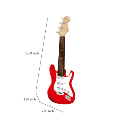 Children-size Electric Guitar Attracts Children Attention 4 String Guita Beginners' Level Guitar Musical Instruments