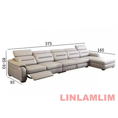 Customizable  Multifunctional Convertible Sofa Bed With Eletric Recliner, Folding Sofa Cama