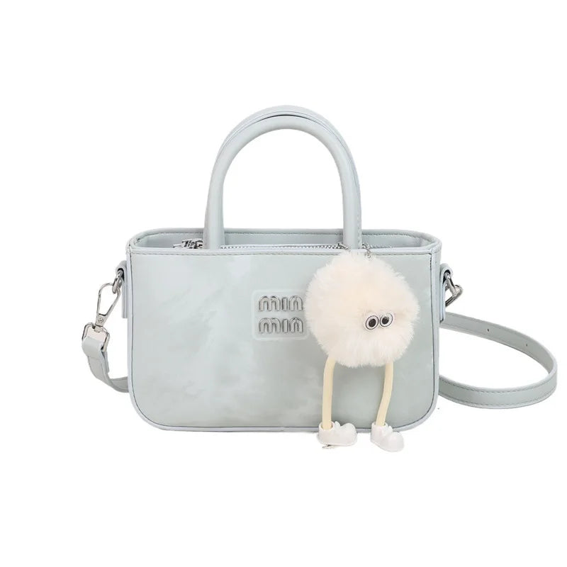 2025 New Women's Luxury Handbag Designer Small Square Purse Fashion Top Handle Crossbody Bag Elegant Shoulder Bag Trendy Clutch