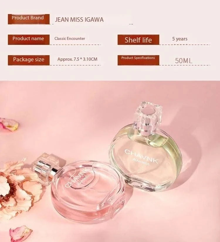 Luxury Women Perfume Floral Scent Romantic Fragrance Lingering Exudes Feminine Charm Women's Longlasting Fragrance Fresh Perfume