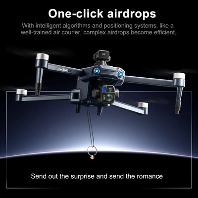 S819 Airdrop Drone with 2.7K GPS 5G Image Transmission 500g Load HD Aerial Photography RC Aircraft