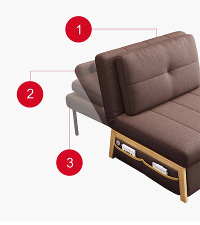 Single Sofa Bed Foldable Furniture Sofa Cama Fabric Living Room Sofa Cum Bed