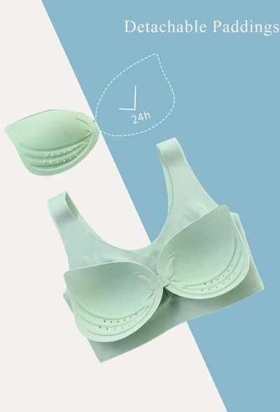 Plus Size Bra 3XL 4XL Seamless Bralette Wire Free Bras For Women Underwear Lingerie Sleep Brassiere Breathable Ultra BH