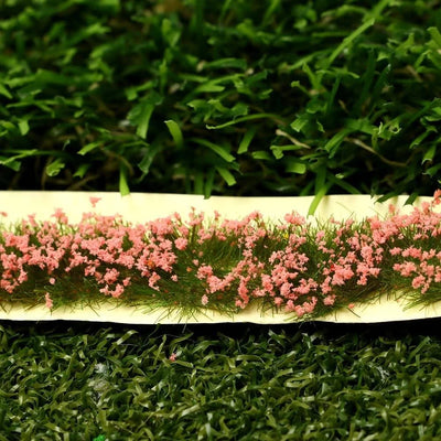 DIY Miniature Garden Decor Durable Static Scenery Model Landscape Wargame Grass Tufts Building Layout Sand Table Flower Cluster