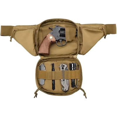Tactical Waist Pack Nylon Bodypack Hiking Phone Pouch Outdoor Sports Hunting Climbing Camping Belt Bags