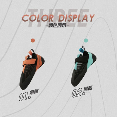 Climbing Shoes for Men and Women, Beginners Climbing Shoes, Rock Holding Training, Wild Buckle, Fitness, Size 37-46