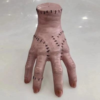 Halloween Horror Wednesday Thing Hand Toy From Addams Family Latex Figurine Home Decor Desktop Craft Holiday Party Costume Prop