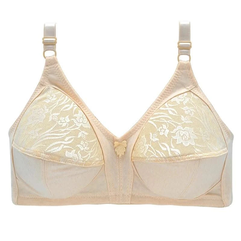 Cotton Bra For Women Wireless Bras Plus Size Comfortable Underwear Soft Lingerie Breathable