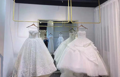 Smileven Ball Gowns Princess Wedding Dresses Satin Bride Dresses Corset Vestido de novia Customized Satin Wedding Gowns