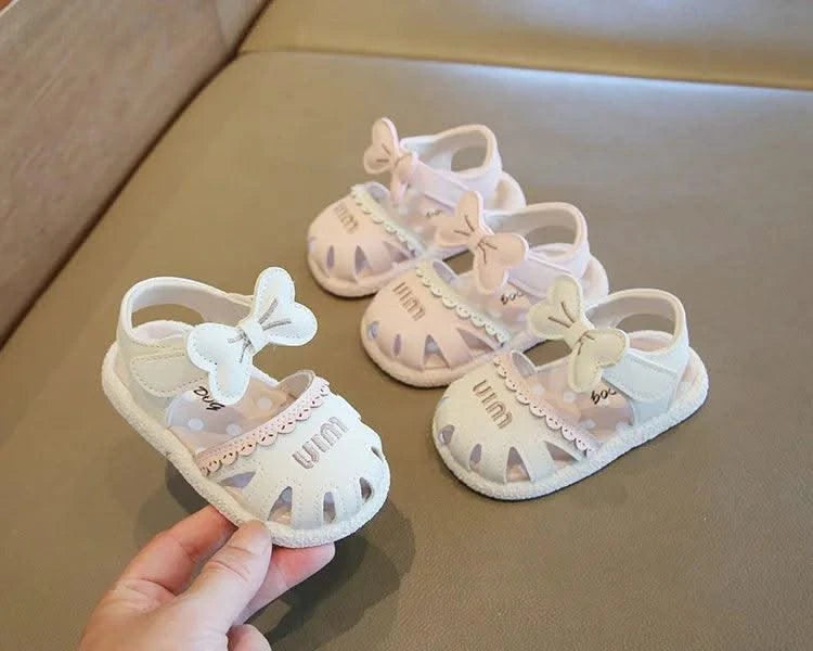 Children's  Bow Non-slip Sandals | Anti-Collision Baby Walking Shoes, Casual Shoes |Summer