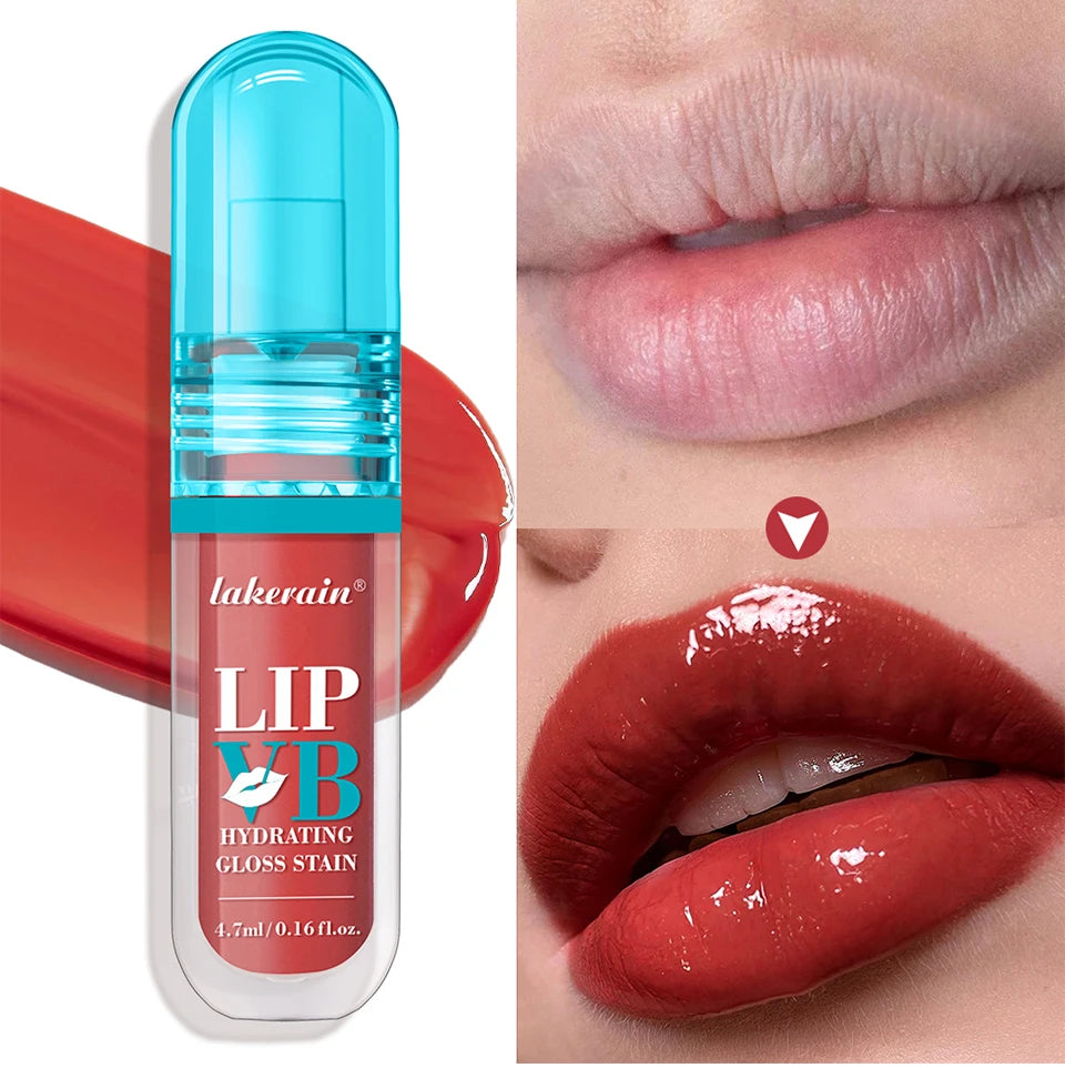 Lip Stain Vb Hydrating Gloss Stain 12HR Hydration Long-Lasting Moisturize Nourish Lips Hydra Honey Instant Glossy Wetness Makeup