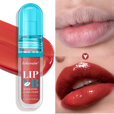 Lip Stain Vb Hydrating Gloss Stain 12HR Hydration Long-Lasting Moisturize Nourish Lips Hydra Honey Instant Glossy Wetness Makeup