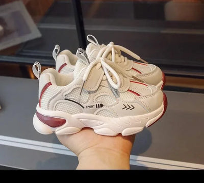 Shoes for Children Sneakers New Sports Kids Mesh Anti-slippery Sneakers Girls Vulcanized Girl Run Outdoor Training Shoes