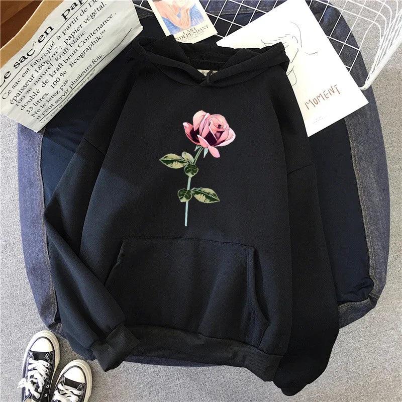 Women's Sweatshirts Hot Sales Autumn Winter Pullovers Hoodies Versatile Woman Style Fashion Casual Sports Print Daily Simplicity