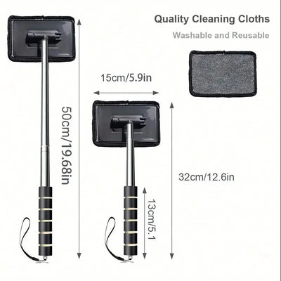 Automobile Glass Cleaning Tools Telescopic Auto Windshield Water Scraping Auto Cleaning Tools Window Cleaning Brush Clean Wiper