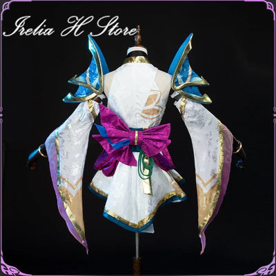 Irelia H Lux LOL Spirit Blossom Lux Cosplay Costume for women game halloween party dress role cosplays