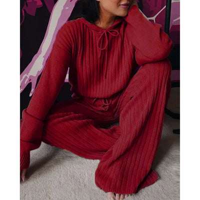 2023 Autumn Casual Wear Women Lounge Tracksuit 2 Piece Set Loose Lounge Sets Ladies Hooded Sweat Suit Outfits Female