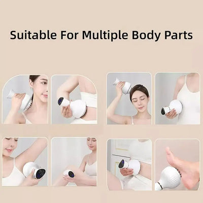 5V/1A 4-in-1 Cordless Leg Massager - Handheld Design for Women & Men, Relieves Leg Fatigue Portable Health Care Tool Easy to Use
