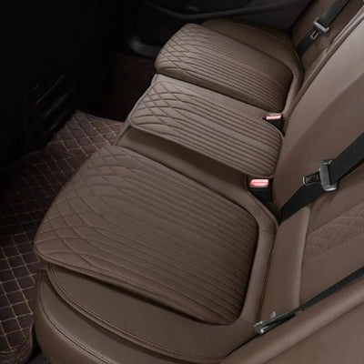 54cm Breathable Car Seat Cushion Luxury Leather Commercial Vehicle Non-slip Support Pad Universal High Rebound Sponge Seat Cover