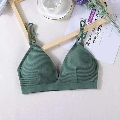 Women Yoga Sports Bras Triangle Cup Underwear