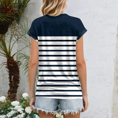 Womens Summer Tops Going Out Workout Outfits Spring Short-sleeved T Shirts Business Casual Dressy Fashion Trendy Clothes 2025