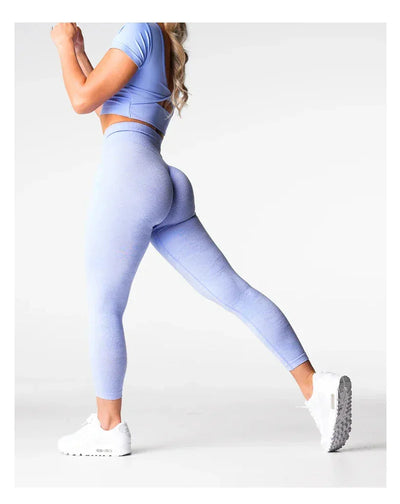 Women Yoga Leggings Hips Lifting Gym  Seamless Sport Pants High Waist Fitness Leggings Bubble Butt Workout Digital Seamless