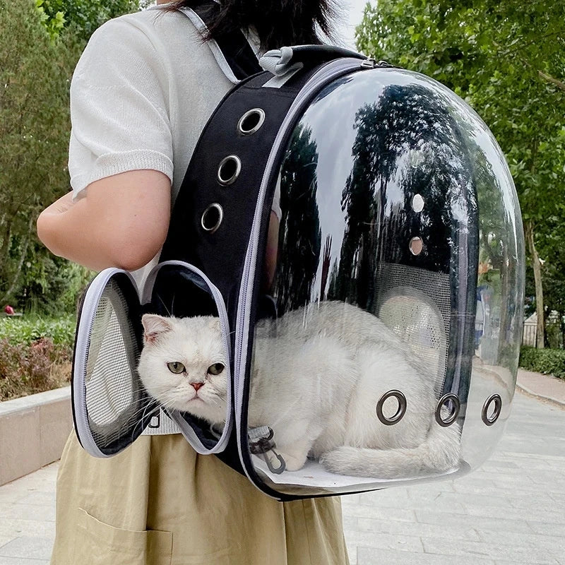 Cat Carrier, Pet Carrier, Breathable Pet Backpack for Cats and Dogs, Cat Carrier for Carrying Cats Outdoors