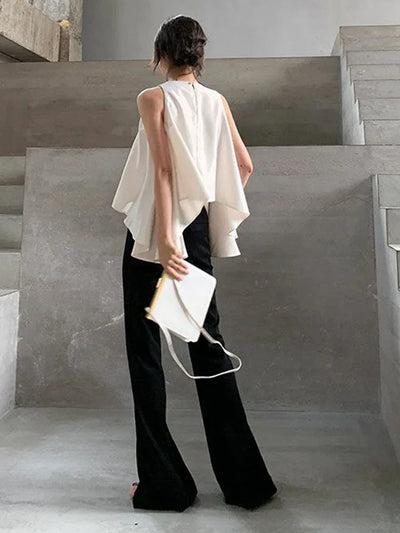 Women's Blouse Tops 2024 New Fashion Summer Shirts For Women Casuals Chic Ladies Elegant Tank Top