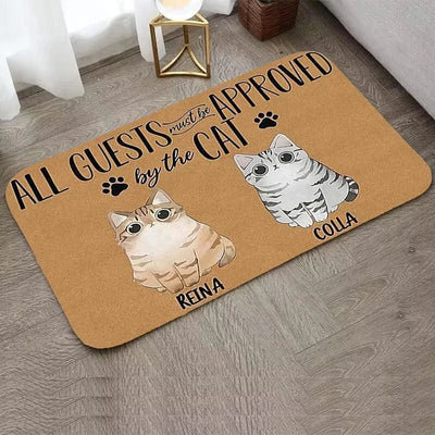Custom Cute Cat Dog Children Room Mat Kitchen and Home Items Entrance Carpet Floor Mats Washable Non-slip Kitchen Rug Rugs Foot