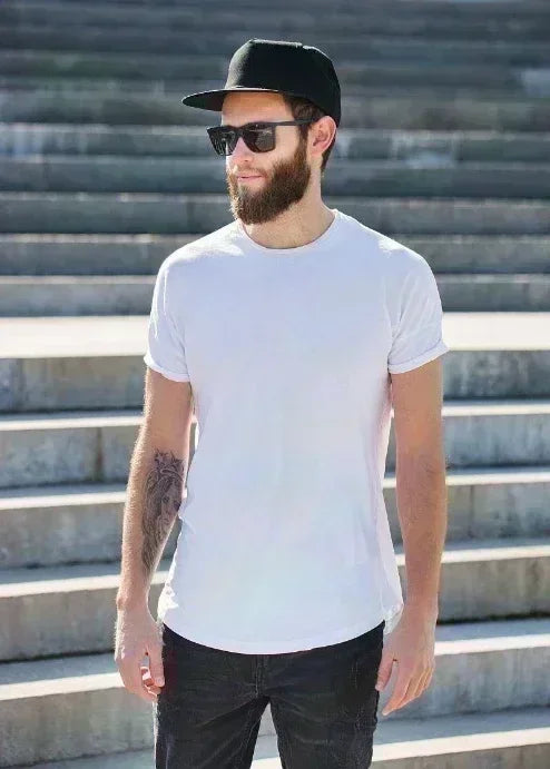 Oversized Men's Clothing Anime Print Psyduck Graphic T Shirts Cotton Women O-Neck Short Sleeved Tee Top Y2k Clothes Summer 2025