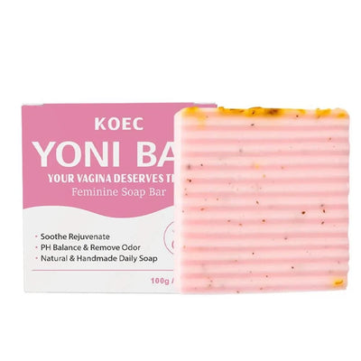 Premium Yoni Bar – Natural Feminine Care Soap for pH Balance, Odor Control & Hydration Daily Intimate Hygiene Handmade & Vegan