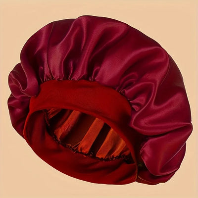Satin Bonnet Hair Bonnet for Sleeping Silk Bonnets for Women with Elastic Soft Band for Hair Care Night Hair Care Accessories