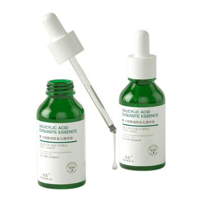 30ml Salicylic Acid Delicate Pore Facial Essence Hydrating Moisturizing Gentle Care Shrinking Pore Water Light Beauty Face Serum
