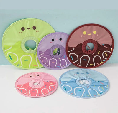 Pet Collar Anti Bite Surgical Anti Lick Wound Healing Protection Sunflower Shaped Cat Recovery Collar Elizabethan Collar