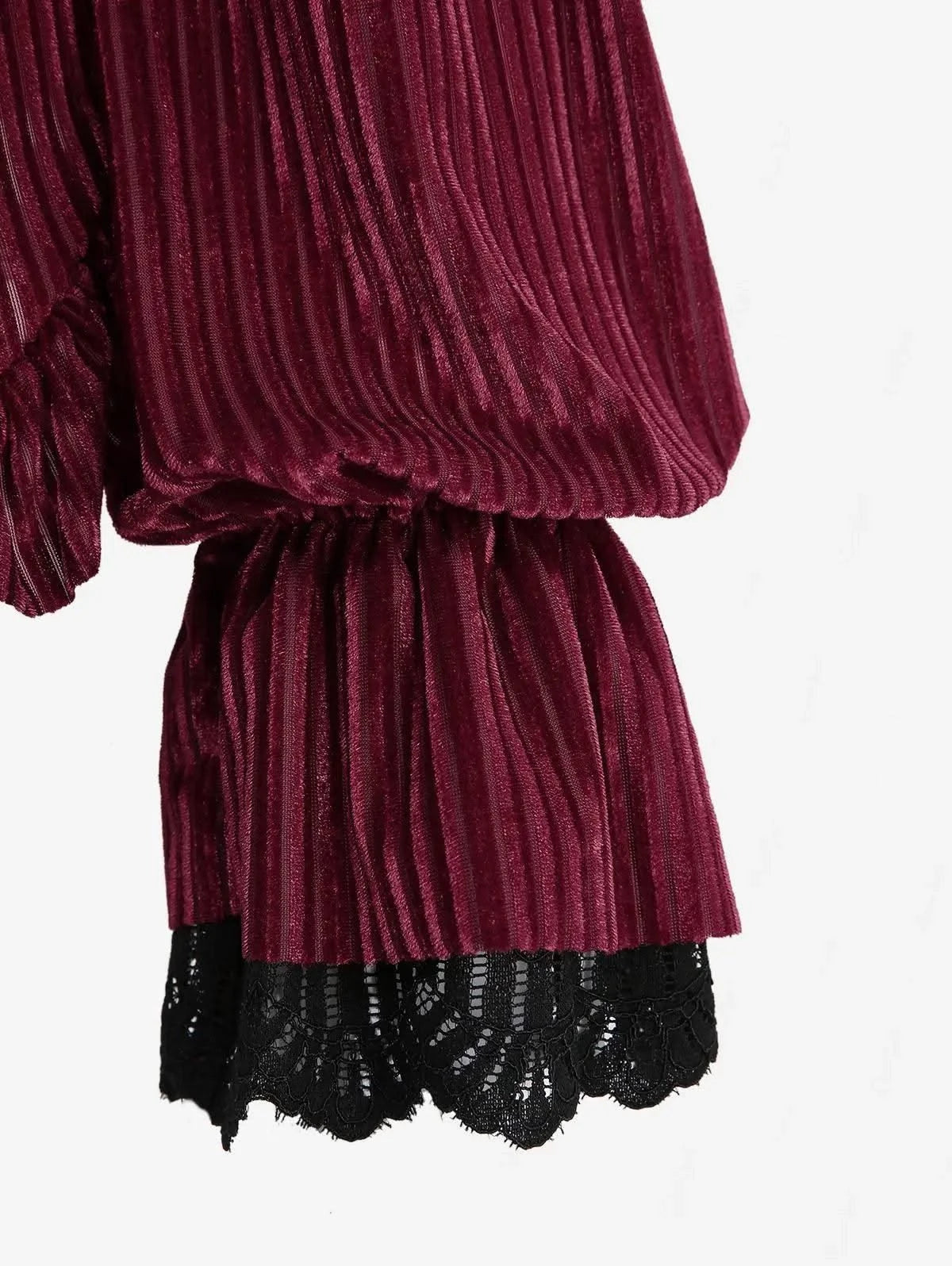 Gothic Blouse Ruffles Long Sleeves Punk Tops Women Autumn Streetwear Shirts
