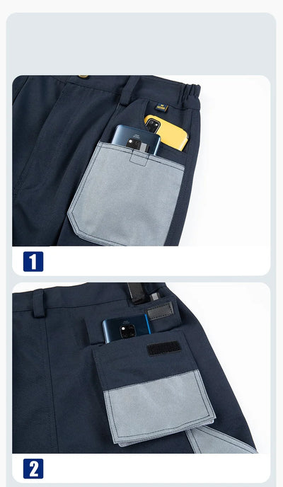 Work Trousers Working Pants For Men Cargo Pants Men Workwear Multi-pocket Outdoor Hiking Joggers Pants Functional Pockets Pants