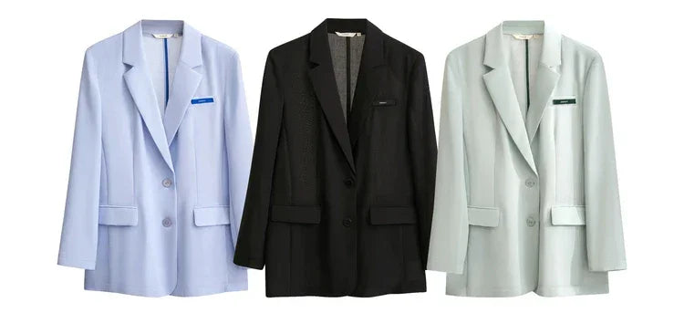 AMII Minimalism Women's blazer Fashion 2024 Summer Blazers Office Lady Two-piece Set Chic Female shorts Separately Sale 72311003
