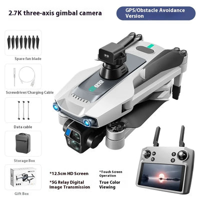 S819 Airdrop Drone with 2.7K GPS 5G Image Transmission 500g Load HD Aerial Photography RC Aircraft