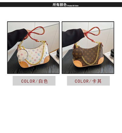 Famous Designer Elegant Handbags Leather For Women, Ladies Crossbody Shoulder Bag Classic Popular And Lightweight For Shopping